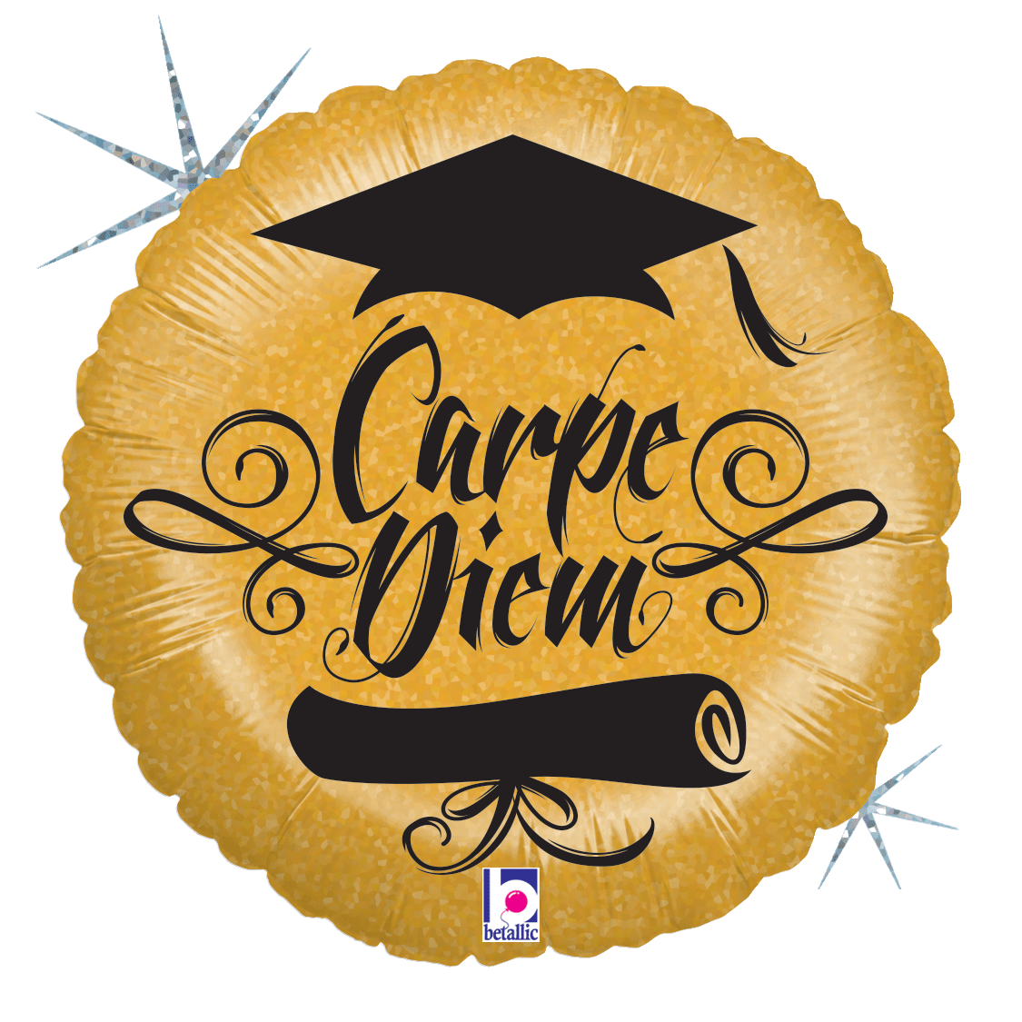 Betallic Mylar & Foil Carpe Diem 18″ Balloon