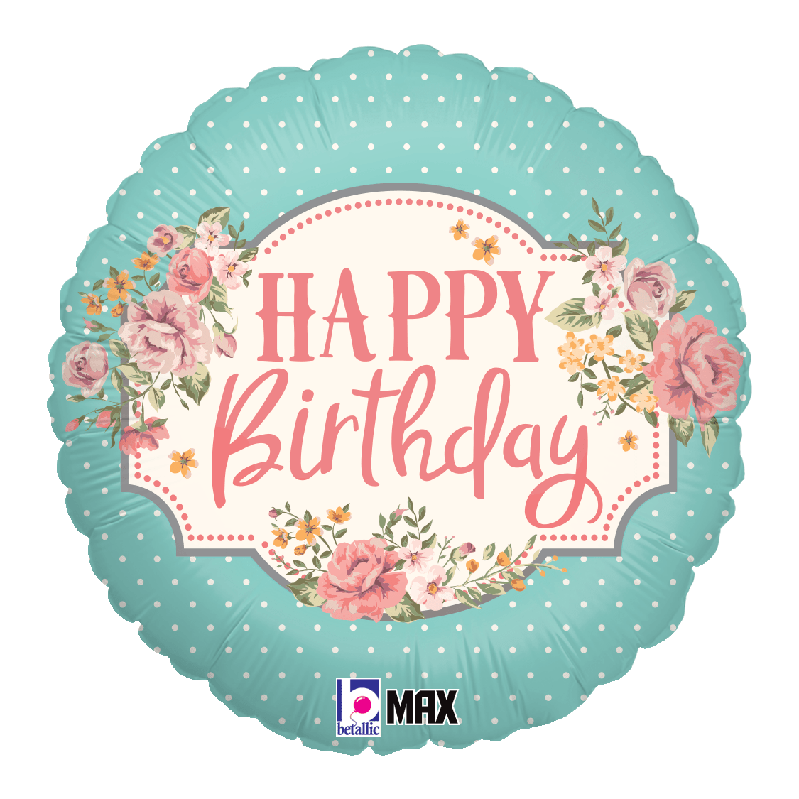 Betallic Vintage Birthday 18″