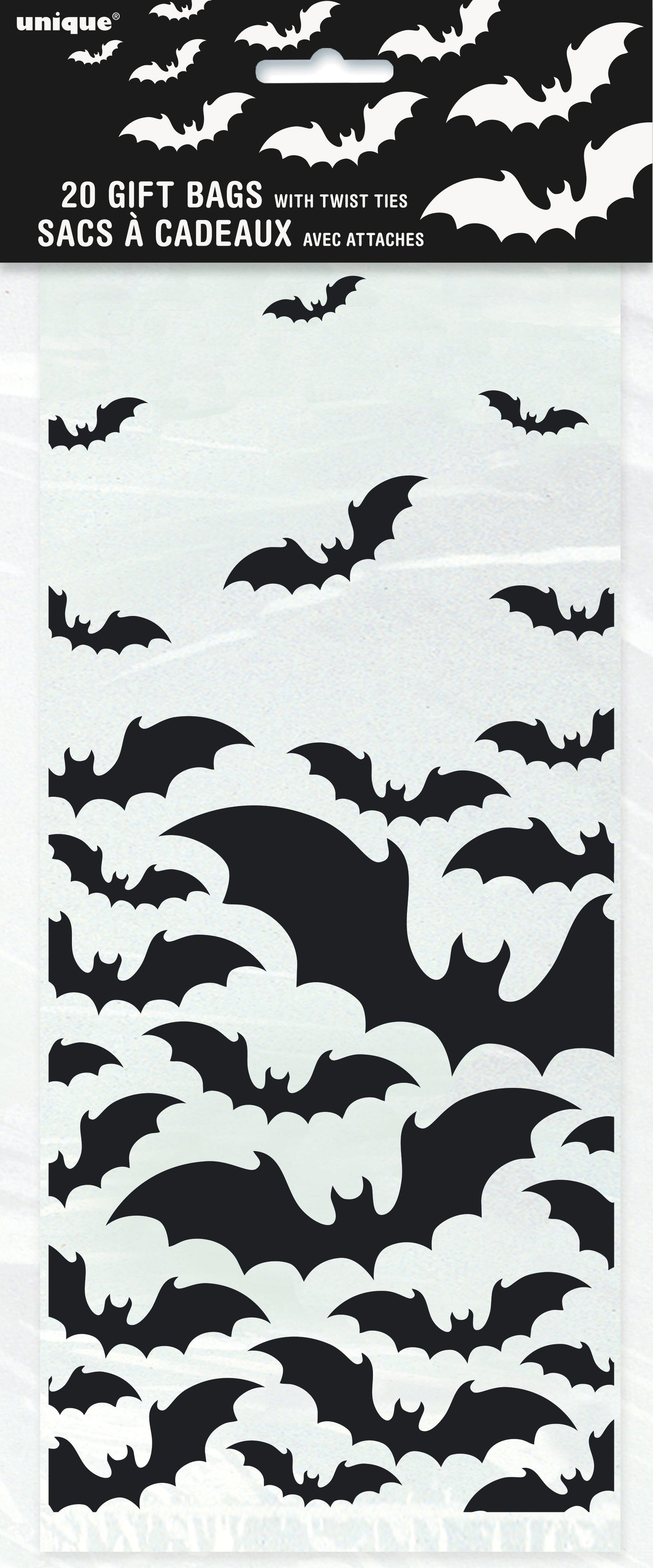 Black Bats Cello Bags by Unique from Instaballoons