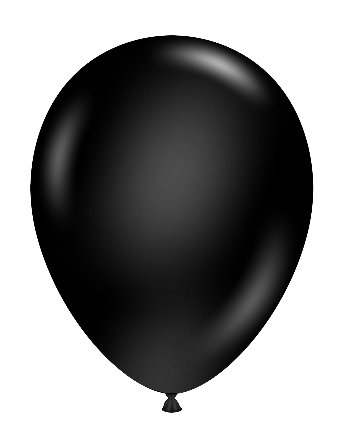 Black 9″ Latex Balloons