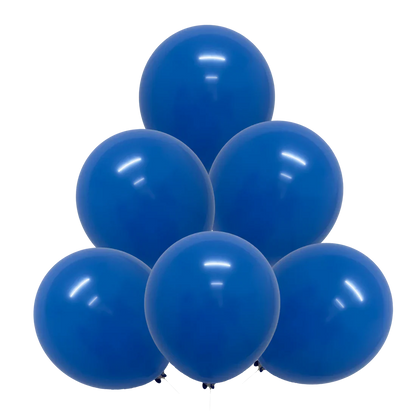 Blue 12″ Latex Balloons by GloMex from Instaballoons