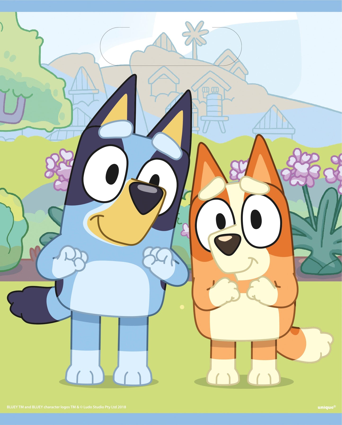 Bluey Loot Favor Bags by Unique from Instaballoons