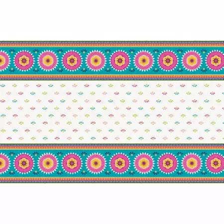 Boho Fiesta Table Cover 54″ x 84″ by Unique from Instaballoons