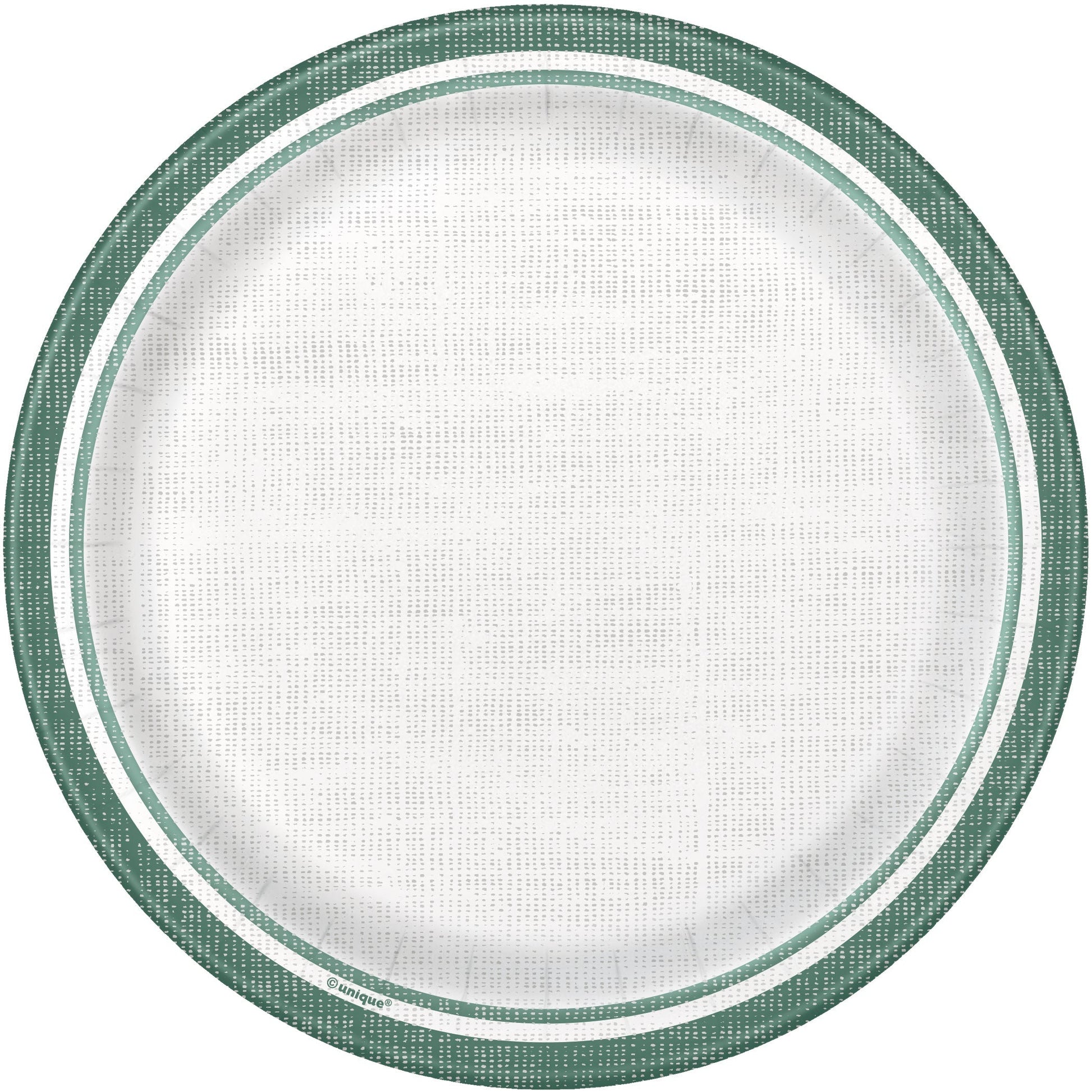 Botanical Stripes Paper Plates 7″ by Unique from Instaballoons
