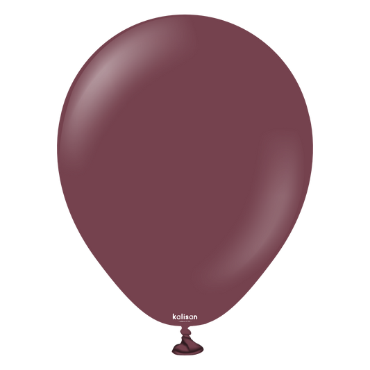 Burgundy 5″ Latex Balloons by Kalisan from Instaballoons