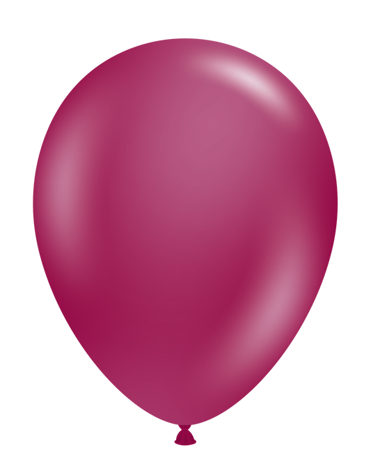 Crystal Burgundy 11″ Latex Balloons