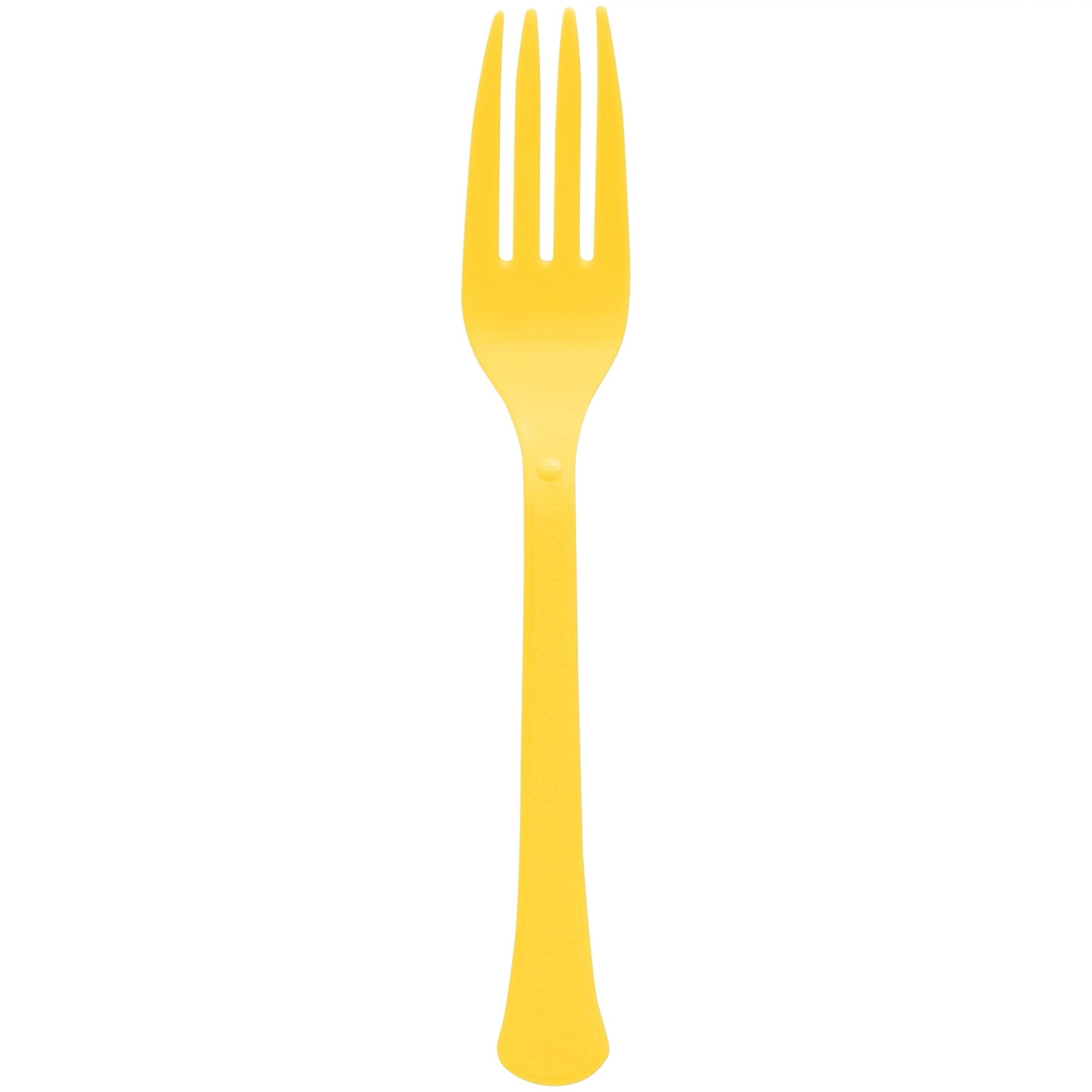 Yellow Sunshine Forks -50ct/Bx by Amscan from Instaballoons