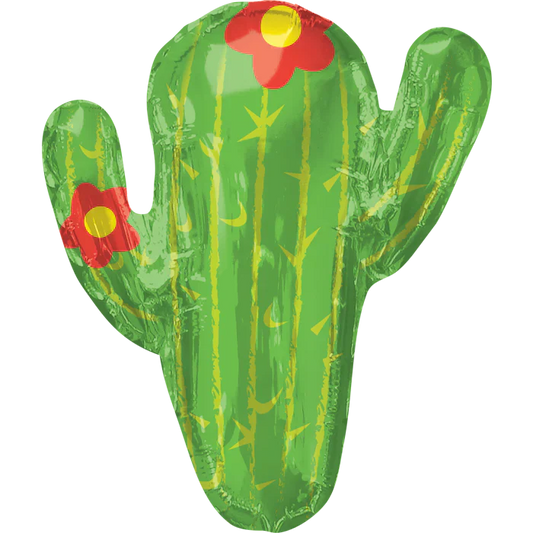 Cactus Mini Shape (requires heat-sealing) 14″ Foil Balloon by Anagram from Instaballoons