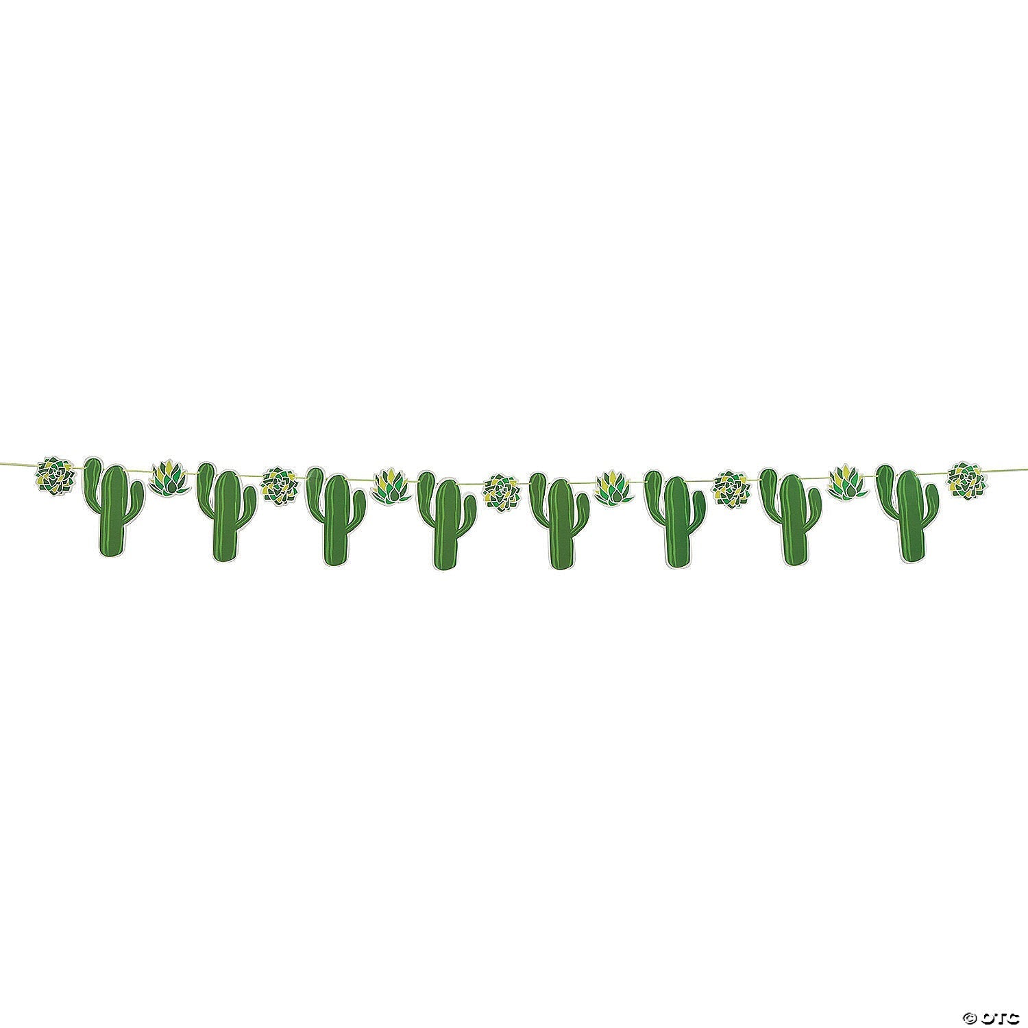Cactus Party Garland by Fun Express from Instaballoons