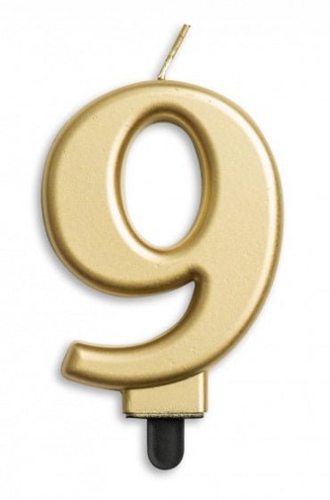 Candle - Gold Number (1ct) - Winner Party