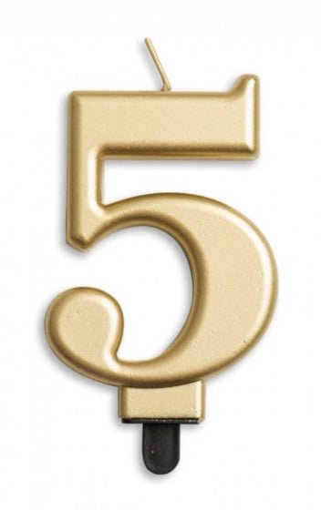 Candle - Gold Number (1ct) - Winner Party
