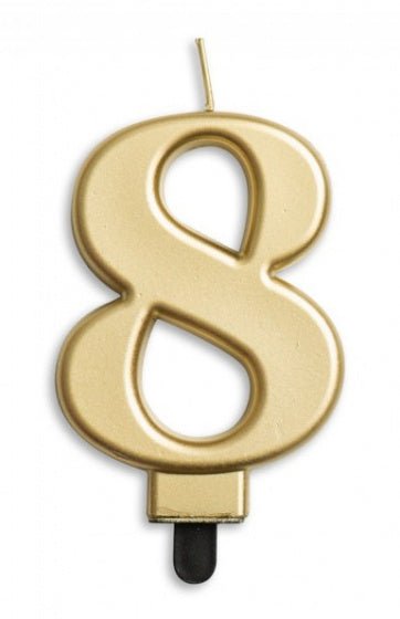 Candle - Gold Number (1ct) - Winner Party