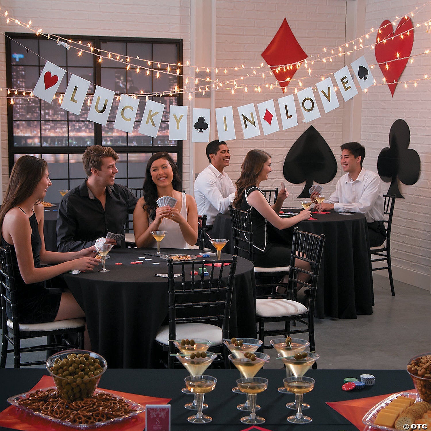 Casino Jumbo Card Suits Cutouts Decorations by Fun Express from Instaballoons
