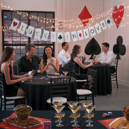 Casino Jumbo Card Suits Cutouts Decorations by Fun Express from Instaballoons