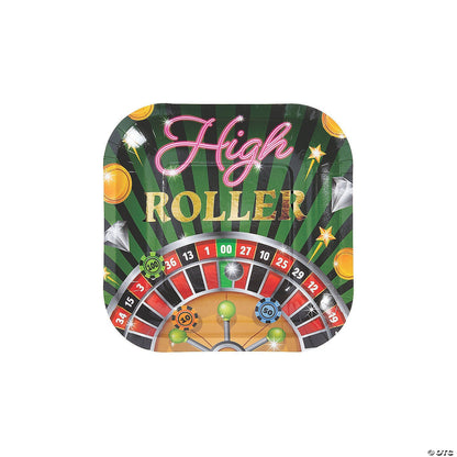 Casino Night 7" Plates by Fun Express from Instaballoons