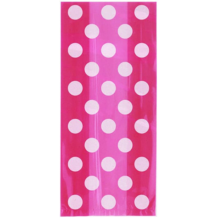 Cello Bags - Polka Dots (20ct) - Winner Party