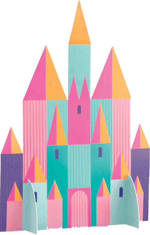 Centerpiece - Disney Princess Castle - Unique