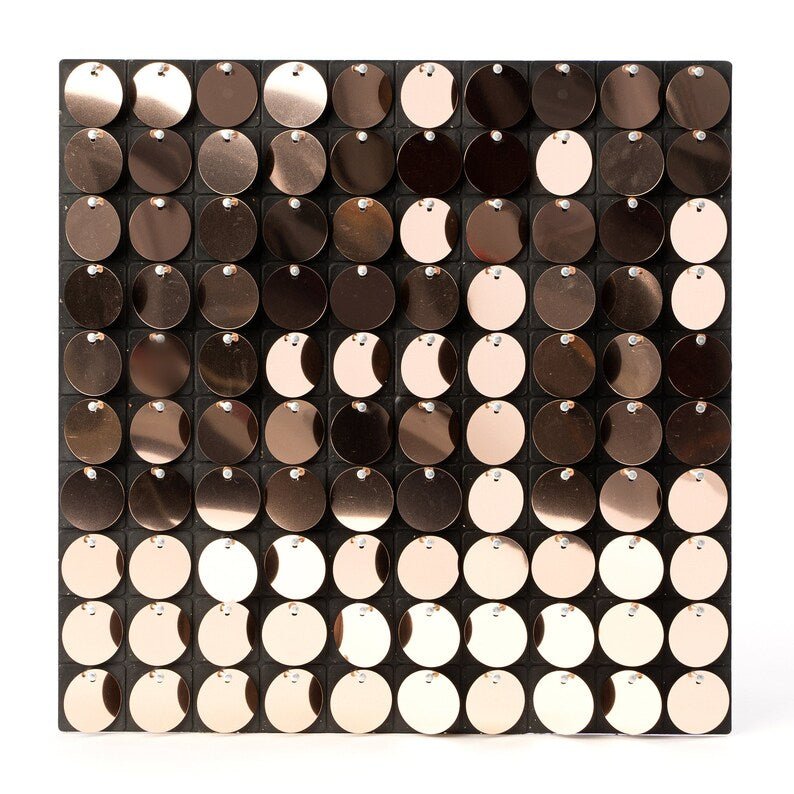 Shimmer Wall - Champagne Round - Portofino