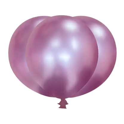 Chrome Coral Pink 18″ Latex Balloons by GloMex from Instaballoons