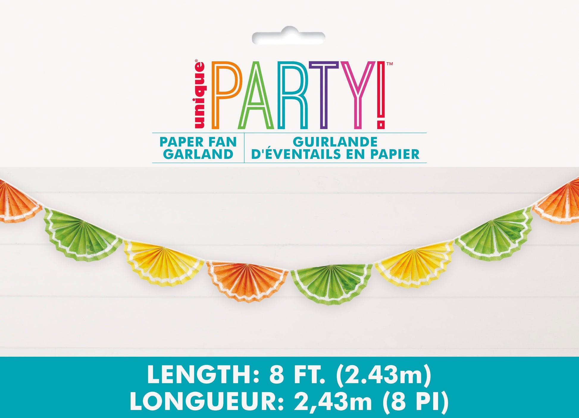Citrus Fruit Paper Fan Decoration by Unique from Instaballoons