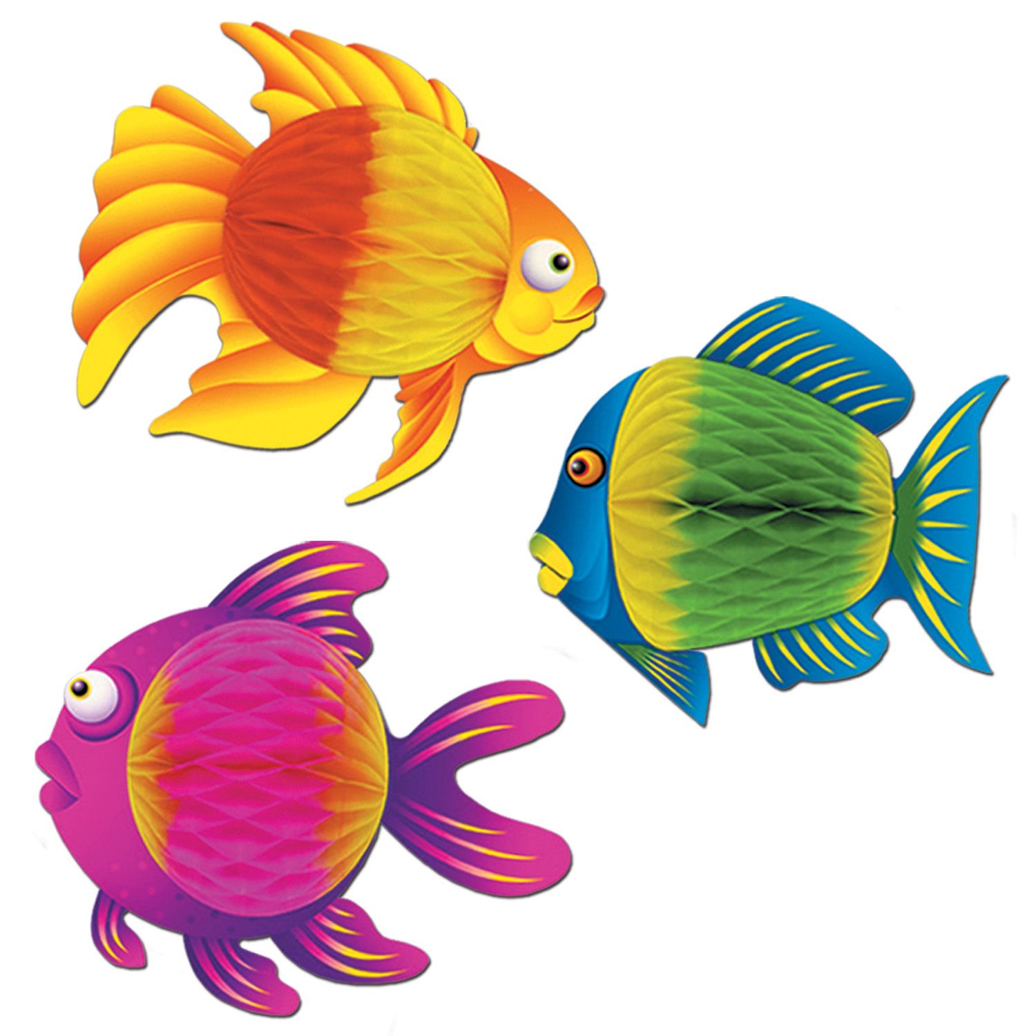 Color-Brite Tropical Fish by Beistle from Instaballoons