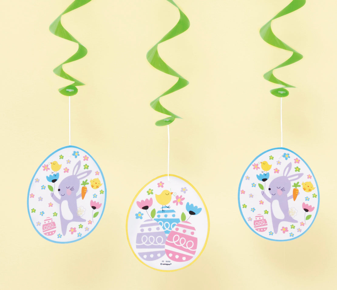 Colorful Easter Hanging Decorations by Unique from Instaballoons