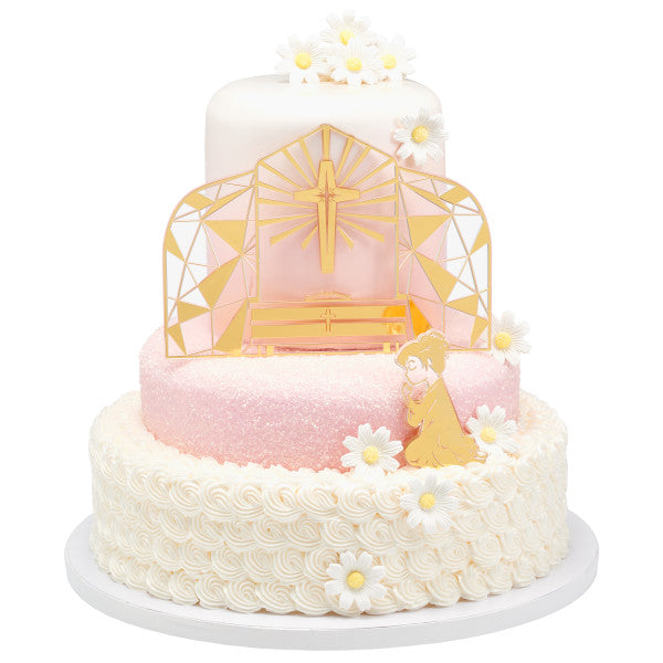 Communion Girl Altar Cake Kit by DecoPac from Instaballoons