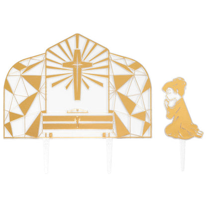 Communion Girl Altar Cake Kit by DecoPac from Instaballoons