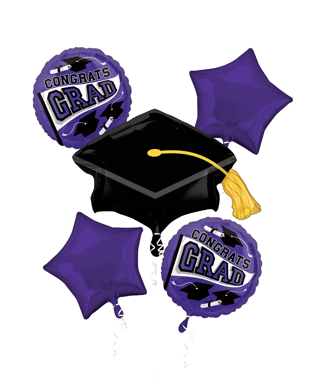 Congrats Grad Foil Balloon by Anagram from Instaballoons