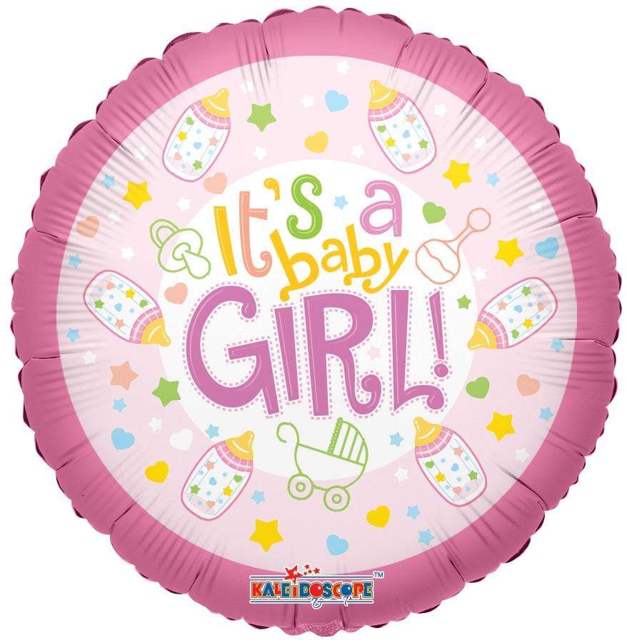 Baby Bottle Girl 18″ Balloon