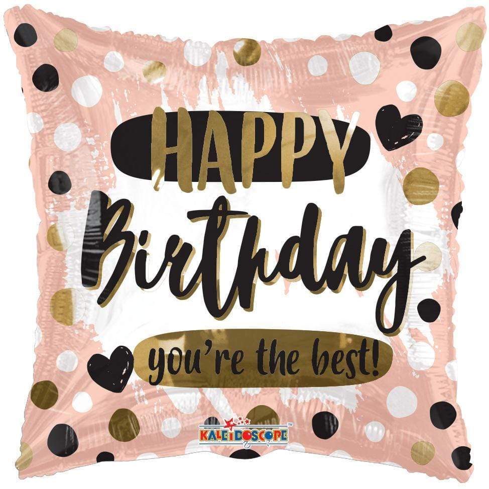 Convergram Mylar & Foil 18″ Birthday You're The Best