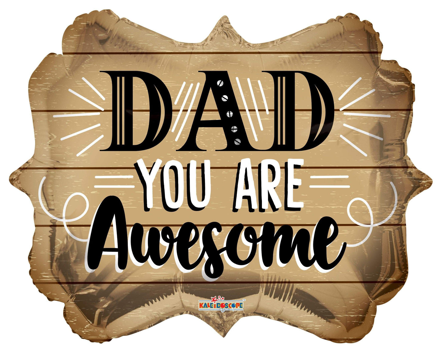Convergram Mylar & Foil Dad You Are Awesome 18″ Balloon