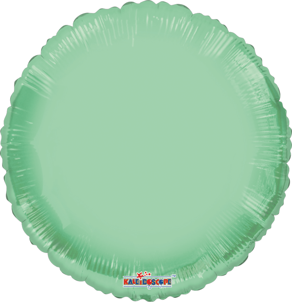 Convergram Mylar & Foil Green Macaron Round 18″ Balloon