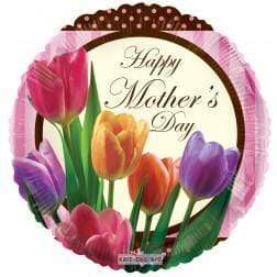 Convergram Mylar & Foil Happy Mother's Day Bunch Of Tulips 18″ Balloon