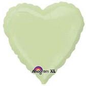 Leaf Green Heart 18″ Balloon