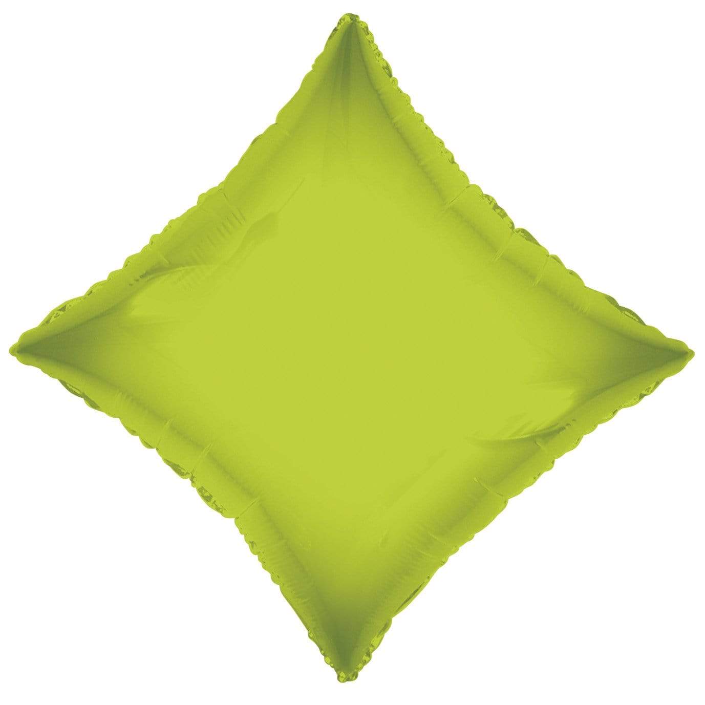Convergram Mylar & Foil Lime Green Diamond 18″ Balloon