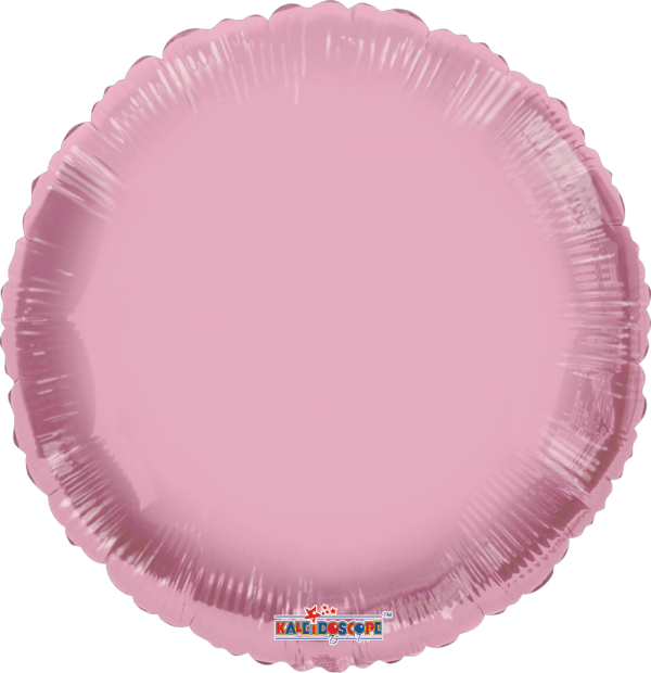 Convergram Mylar & Foil Pale Pink Macaron Round 18″ Balloon