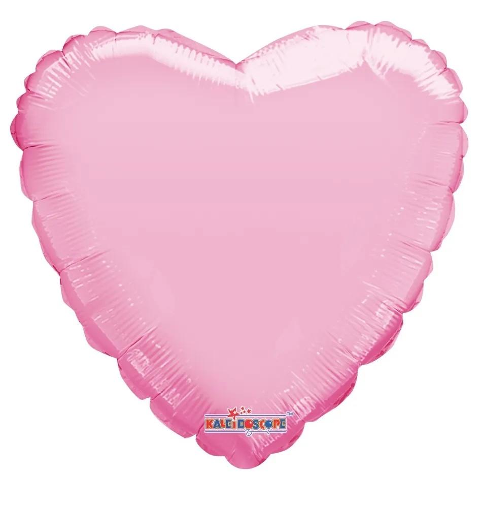 Convergram Mylar & Foil Pastel Pale Pink Macaron Heart 18″ Balloon