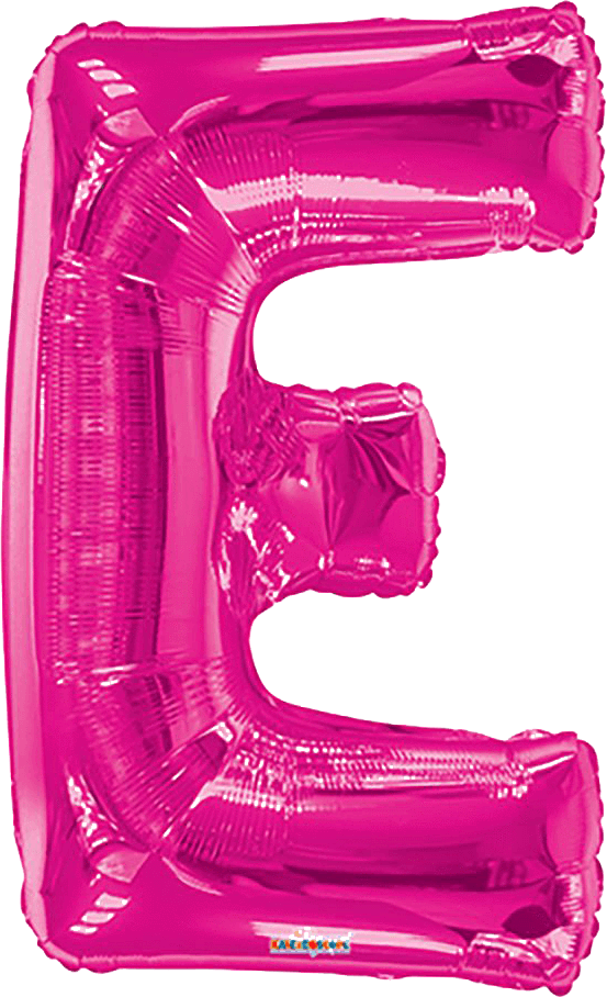 Pink Letter E 34″ Balloon