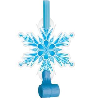 Convergram Party Supplies Snow Princess Blowouts (8 count)