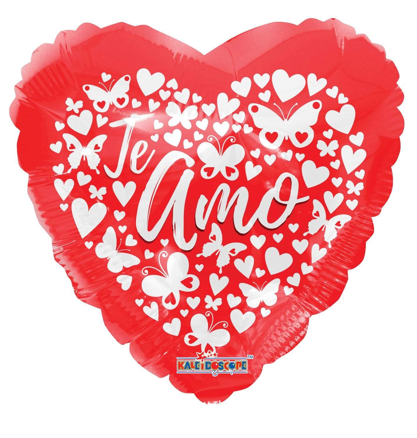 Convergram Te Amo Paper Cuts 18″ Balloon