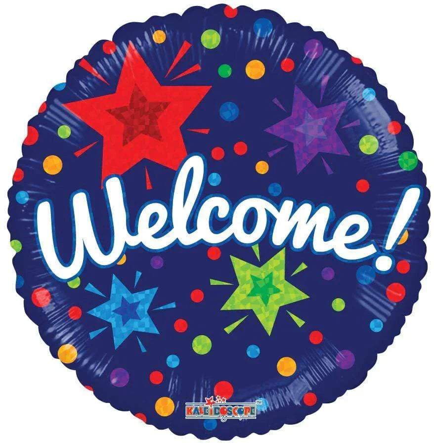 18" Welcome Prismatic Stars - Conver USA