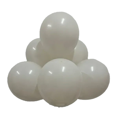 Cream 12″ Latex Balloons by GloMex from Instaballoons