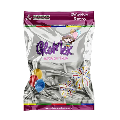 Cream 12″ Latex Balloons by GloMex from Instaballoons