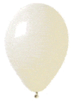 Creative Latex Ivory Celebrity/Decorator 5″ Latex Balloons (144)