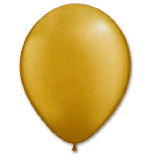 Creative Latex Metallic Gold 12″ Latex Balloons (144 count)