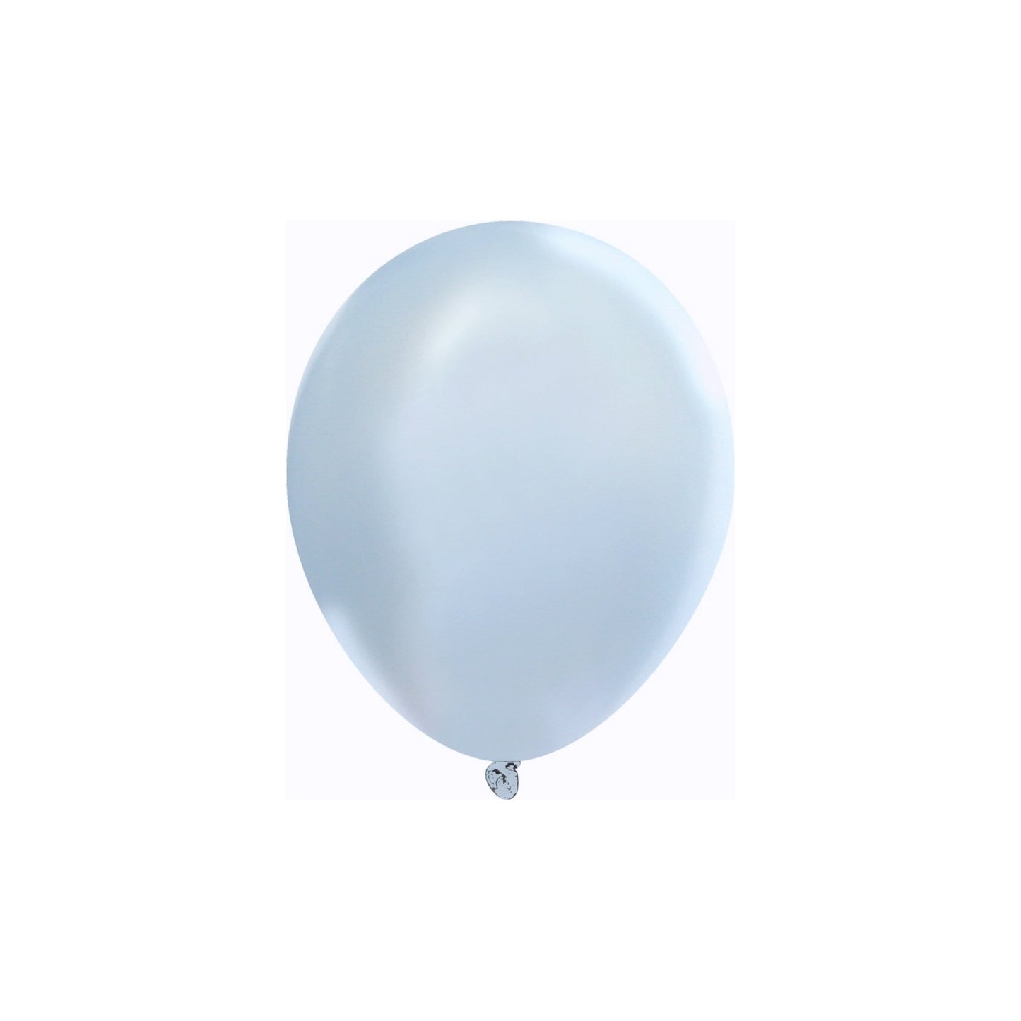 Pearlized Light Blue Celebrity/Decorator 5″ Latex Balloons (144)