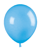 Creative Latex Sky Blue Celebrity/Decorator 5″ Latex Balloons (144)