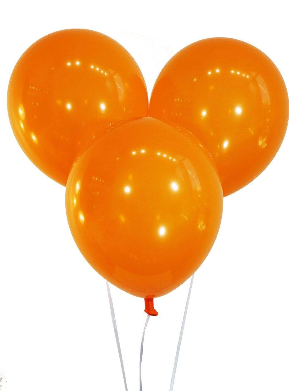 Creative Latex Sunburst Orange Celebrity/Decorator 12″ Latex Balloons (144)