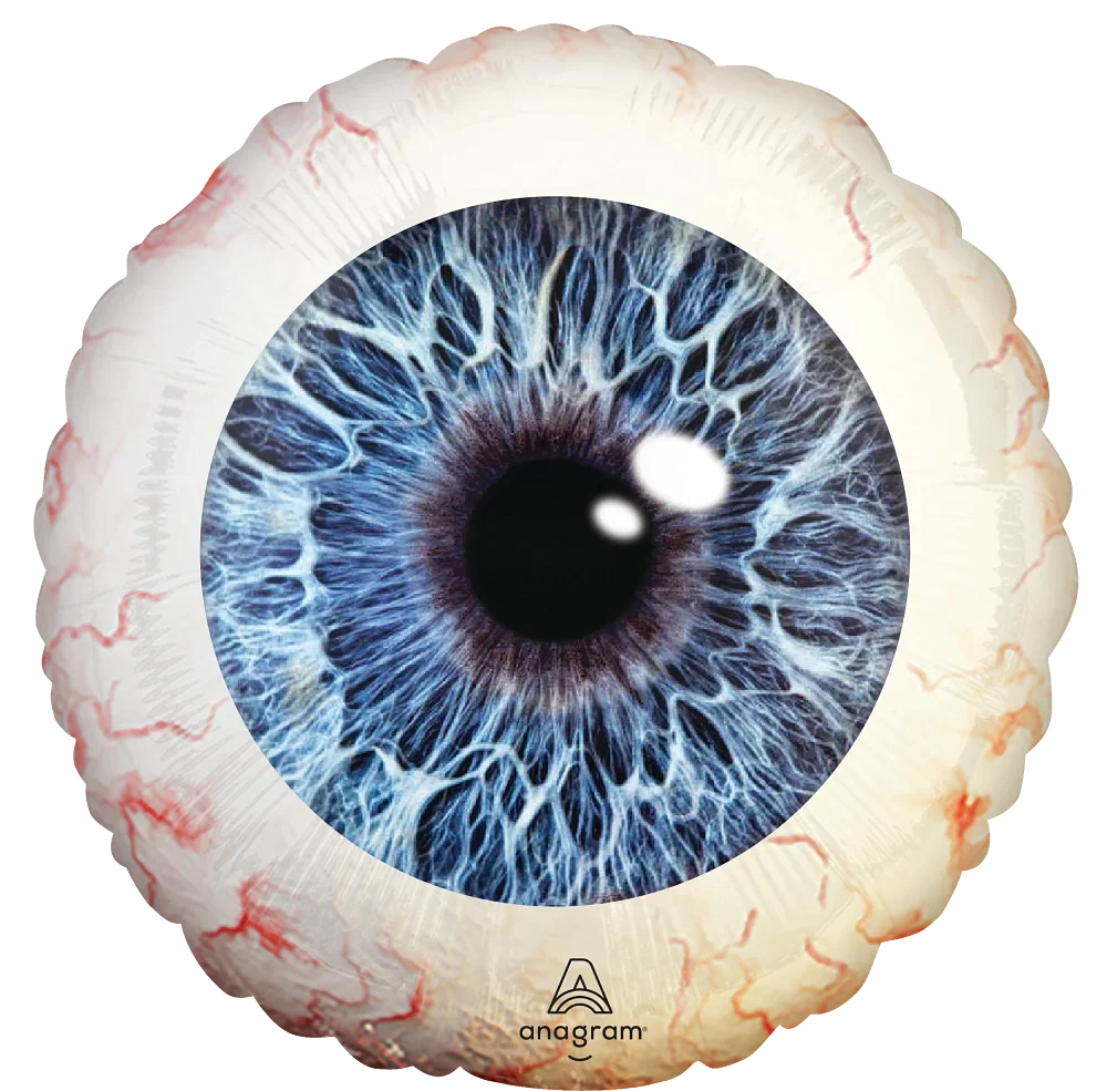 Creepy Eyeball 18″ Foil Balloon by Anagram from Instaballoons